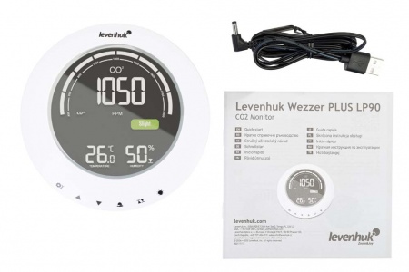 Купить Детектор углекислого газа Levenhuk Wezzer PLUS LP90