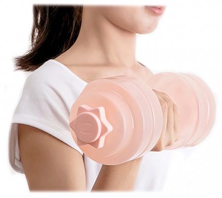 Купить Портативная гантеля Xiaomi Mini HO051 Pink (до1kg)