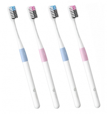 Купить Набор зубных щеток Xiaomi Dr.Bei Bass Method Toothbrush (4 шт.)