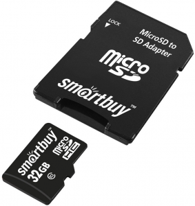 Купить Карта памяти SmartBuy 32GB microSDHC Class10
