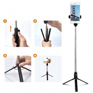 Купить Трипод Selfie Stick Tripod Bluetooth LED  XT-10SP