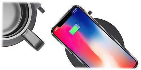 Купить Кружка с подогревом с беспроводной зарядкой Xiaomi VH Wireless Charging Electric Cup Gray