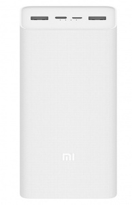 Купить Внешний аккумулятор Xiaomi Mi Power Bank 3 30000 mAh White (PB3018ZM)