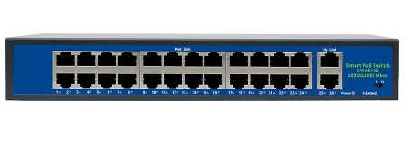 Купить CARCAM Standard 24+2 Uplink Gigabit AI PoE Switch (ССF2420GBLC)