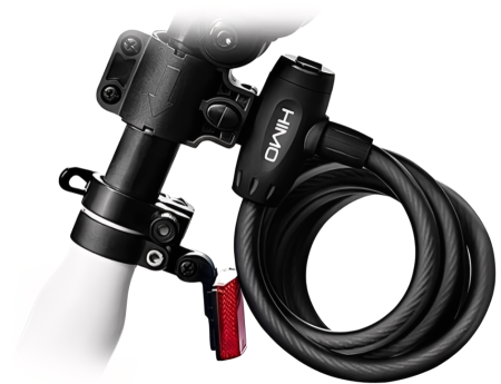 Купить Xiaomi Himo Portable Steel Cable Lock 1500mm (L150) Black