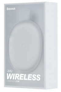 Baseus Jelly Wireless Charger 15W White (WXGD-02)