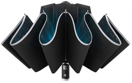 Купить Зонт Xiaomi Zuodu Automatic Umbrella Led Black