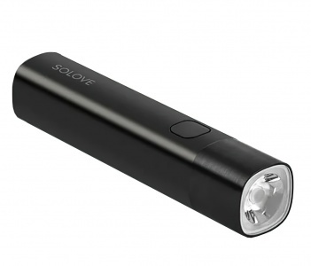 Купить Портативный фонарик Xiaomi Solove X3S Portable Flashlight Power Bank Black