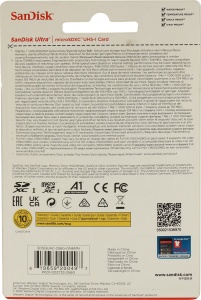 Купить Карта памяти SanDisk Ultra 256GB microSDXC Class 10 (SDSQUAC-256G-GN6MN)
