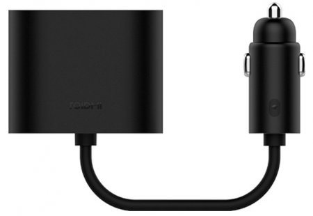 Купить Разветвитель для прикуривателя Xiaomi Roidmi 2S Splitter Dual Port Converter (DYQ01RM)
