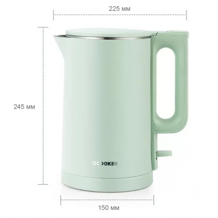 Купить Электрический чайник Xiaomi Qcooker Electric Kettle Green (CD-DR101)