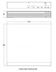 Купить IP-видеорегситратор CARCAM NVR3636