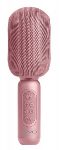 Купить Беспроводной Bluetooth микрофон с караоке Mivo MK-007 Pink