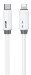 Купить Wekome Fast Data Cable Type-C to Lighting 30W (WDC-29) White