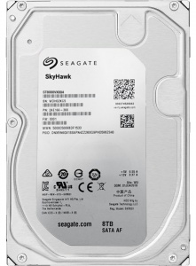 Seagate Skyhawk ST8000VX004, 8ТБ, HDD, SATA III, 3.5"