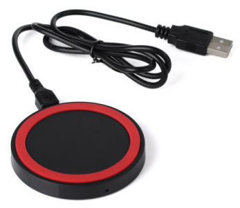 CARCAM Wireless Charging Pad (red) 