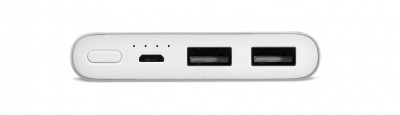 Купить Аккумулятор Xiaomi Mi Power Bank 10000mAh Silver (PLM09ZM)