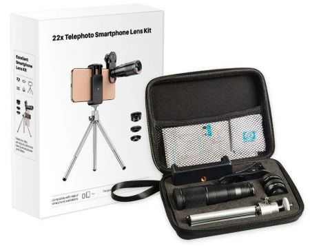 Купить Apexel Zoom Lens Kit (22x105-4in1)