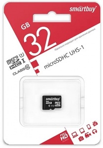Купить Карта памяти SmartBuy 32GB microSDHC Class10 (без адаптера)