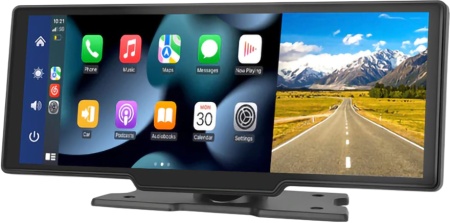 Купить 10,26'' Carplay and Android Auto GPS Navigation Dashboard DVR T86