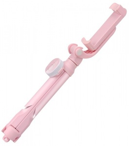 Купить Трипод Selfie Stick Tripod Bluetooth XT-10 Pink