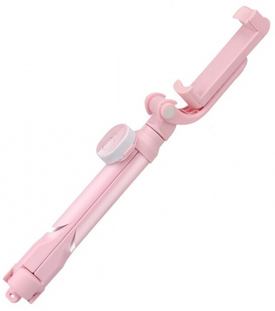 Купить Трипод Selfie Stick Tripod Bluetooth XT-10 Pink