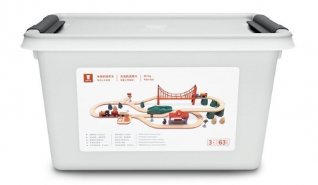 Купить Детская железная дорога Xiaomi Mitu Track Building Block Electric Train Set