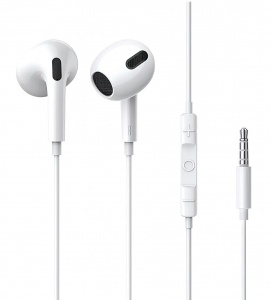 Купить Проводная гарнитура Baseus Encok H17 3.5mm White (NGCR020002)