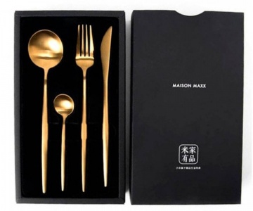 Купить Набор столовых приборов Xiaomi Maison Maxx Modern Flatware Set Gold