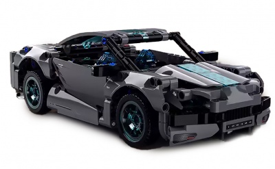 Купить Конструктор Xiaomi Onebot Building Blocks Supercar Grey (OBJZF62AIQI)