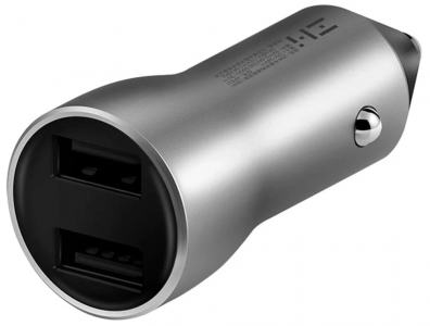 Купить Автомобильный блок питания Xiaomi ZMI Digital Display Car Charger 2USB 3.0A (AP621)