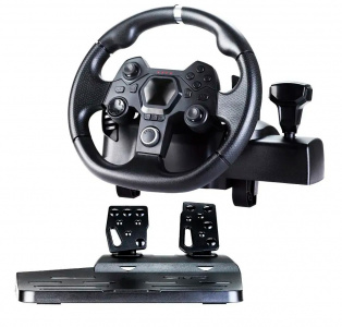 Купить Игровой руль Kontorland AP7 Apex Predator Racing Wheel Black