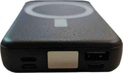 Купить Внешний аккумулятор Power Bank Magnetic Wireless Charging 20000mAh Black