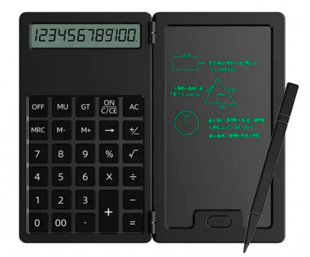 Купить Xiaomi LCD Writing Table With Calculator 5" (XMXHBEBT66) Black