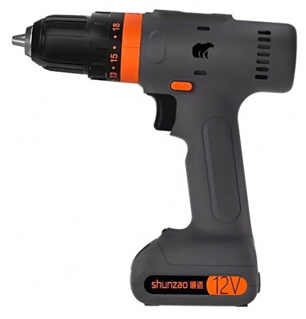 Купить Аккамуляторная дрель-шуроповёрт Xiaomi Shunzao Downstream Double Speed Impact Drill 12V