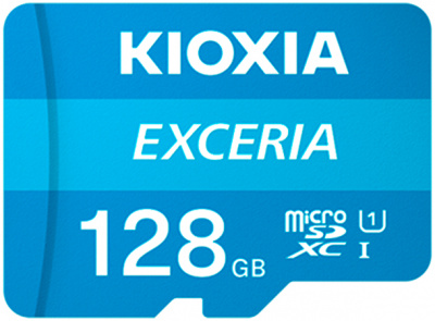 Купить Карта памяти KIOXIA EXCERIA ExtremeSpeed microSDXC UHS-I 128 GB U1 (LMEX1L128GC4)