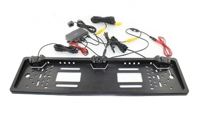 European Car License Plate Parking Sensor