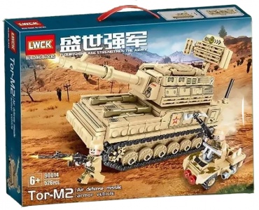 Купить Конструктор Танк LWCK Flourishing Age Strengthen the Army (526 детали)