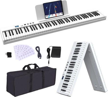 Купить Цифровой синтезатор Xiaomi Portable Folded Electronic Piano