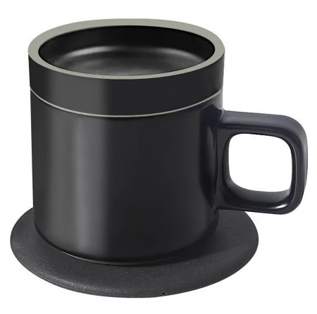 Купить Кружка с подогревом с беспроводной зарядкой Xiaomi VH Wireless Charging Electric Cup Black