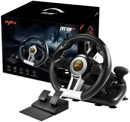 Купить Игровой руль PXN V3PRO Racing Wheel Black
