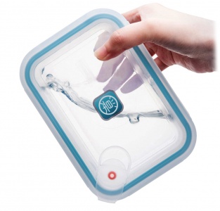 Купить Стеклянный контейнер для еды Xiaomi Anti-Drop Glass Crisper 715m