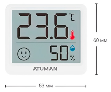 Купить Xiaomi ATuMan Thermo-Hygrometer TH Mini