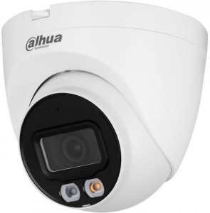 Купить Уличная купольная IP-видеокамера Full-color с ИИ 4Мп Dahua DH-IPC-HDW2449TP-S-IL-0280B