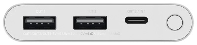 Купить Портативный аккумулятор Xiaomi Mi Power Bank 3 10000 mAh (PB100DZM) Silver