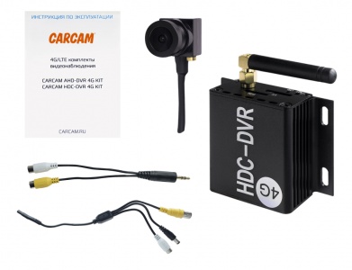 Купить Комплект видеонаблюдения 4G/LTE CARCAM HDC-DVR 4G KIT 11