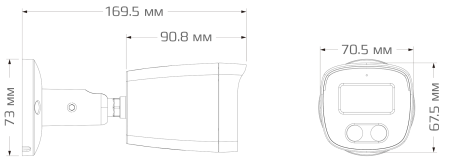 Купить CARCAM 2MP Bullet Smart Hybrid Light IP Camera 2512