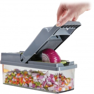 Купить Овощерезка многофункциональная ручная для овощей и фруктов Kitchen Ideas Veggie Slicer 14 in 1