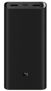Купить Внешний аккумулятор Xiaomi Mi Power Bank 3 Super Flash Charge 20000 mAh Black