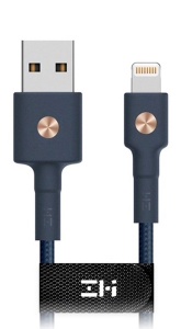 Купить Кабель Xiaomi ZMI MFi USB/Lightning 100cm Blue (AL803)